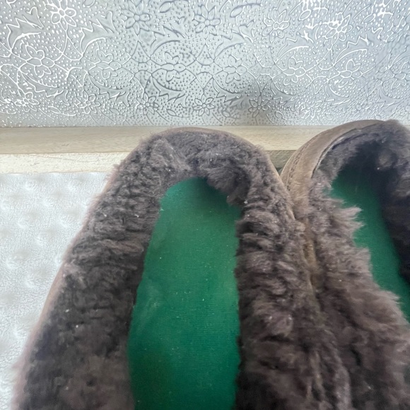 Merrell Brown Suede Lined Clogs Slip On Size 7.5 - Picture 9 of 9